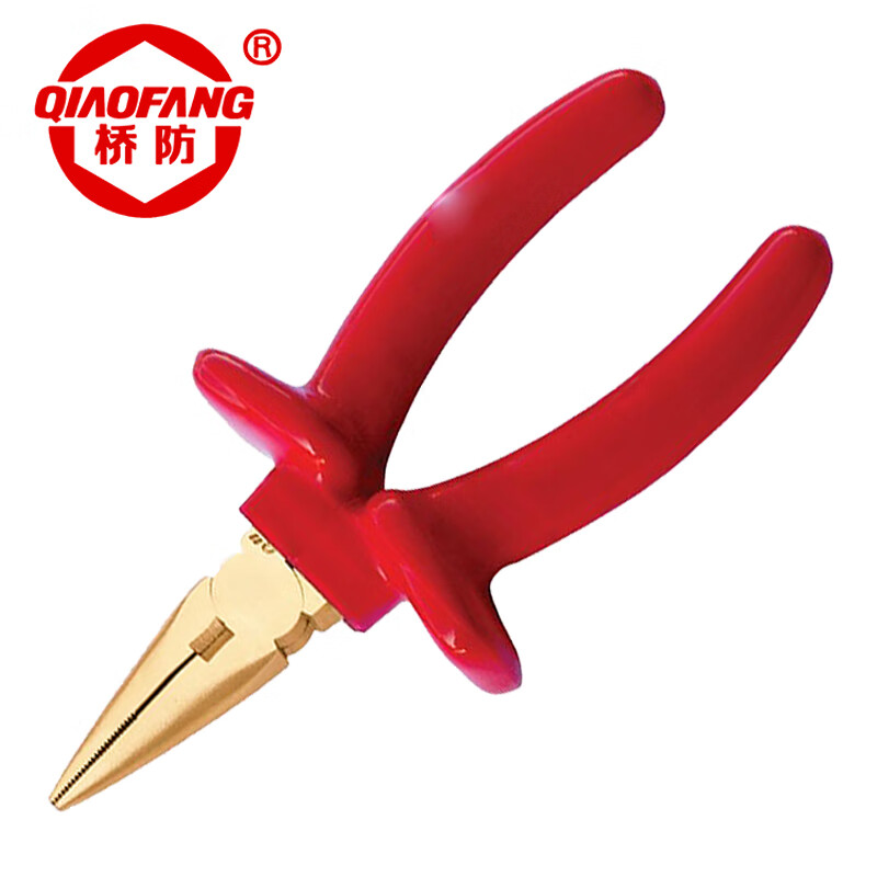 天津桥防/CNFB 防爆绝缘浸塑尖嘴钳 ALT86202A-1004