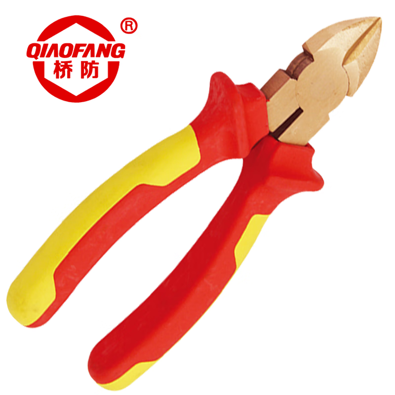 天津桥防/CNFB 防爆绝缘注塑斜口钳 ALT86203-1002
