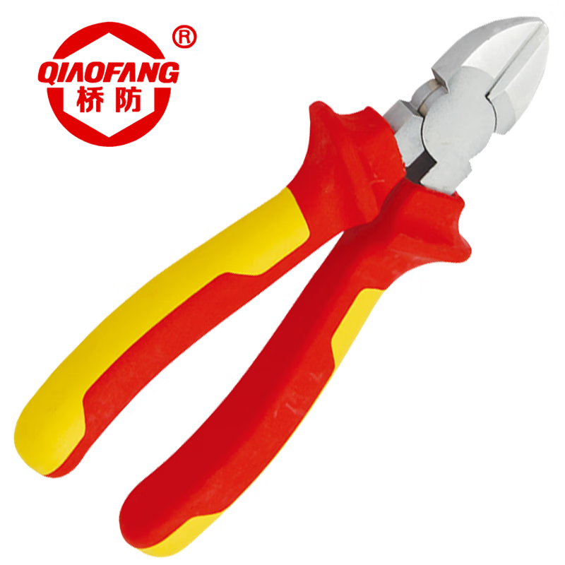 天津桥防/CNFB 绝缘注塑德式斜口钳 T87203-1002
