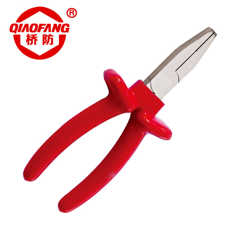 天津桥防/CNFB 绝缘浸塑德式鸭嘴钳 T87205A-1002