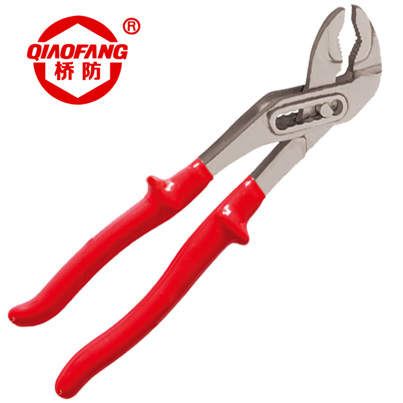 天津桥防/CNFB 绝缘浸塑套入式水泵钳 T87208-1002