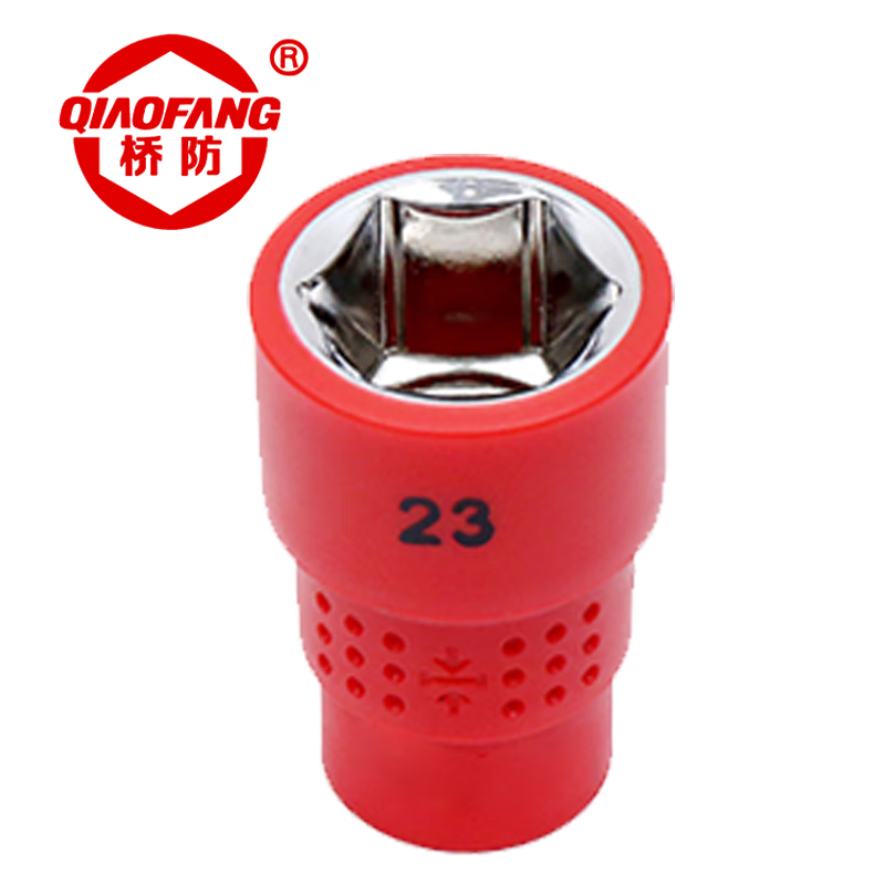 天津桥防/CNFB 绝缘注塑套筒头（C=3/8＂) T87301-15