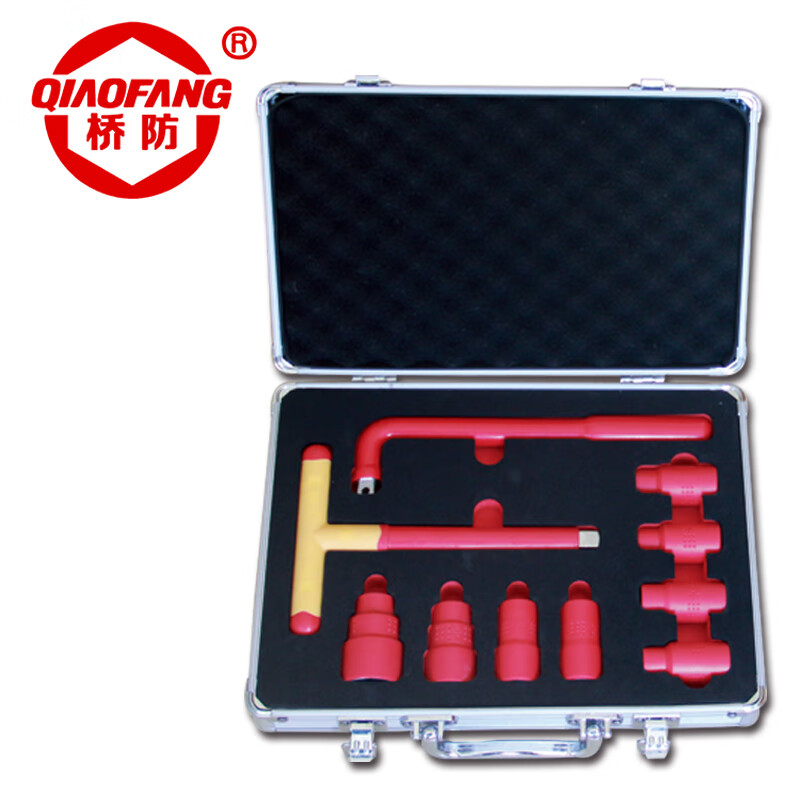 天津桥防/CNFB 绝缘注塑11件套组合套装工具 T87507-1002