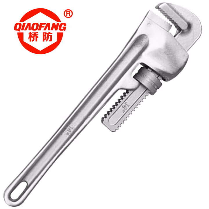 天津桥防/CNFB 不锈钢美式重型管钳子（铝柄） 304-T88117-1016