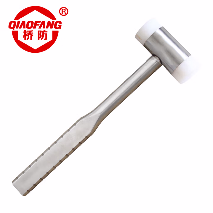天津桥防/CNFB 不锈钢柄尼龙锤 304-T88413A-1008