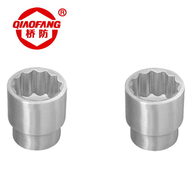 天津桥防/CNFB 不锈钢套筒头(3/8方) 304-T88502-13