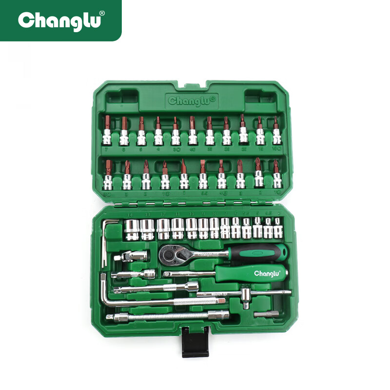 CHANGLU/长鹿 46件6.3mm系列微型套筒组套 100446