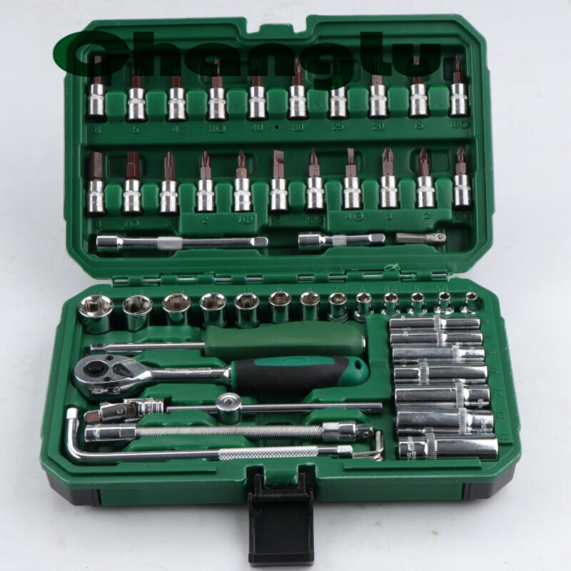 CHANGLU/长鹿 53+1件6.3mm系列微型套筒组套 100453