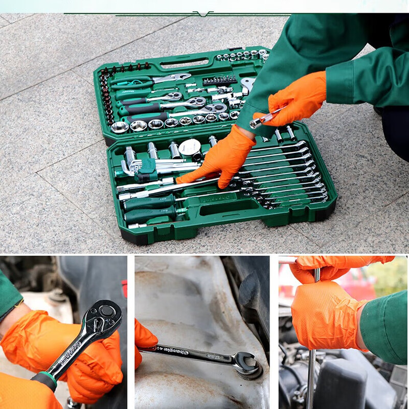 CHANGLU/长鹿 150件6.3、10、12.5mm系列汽修工具综合组套 104301