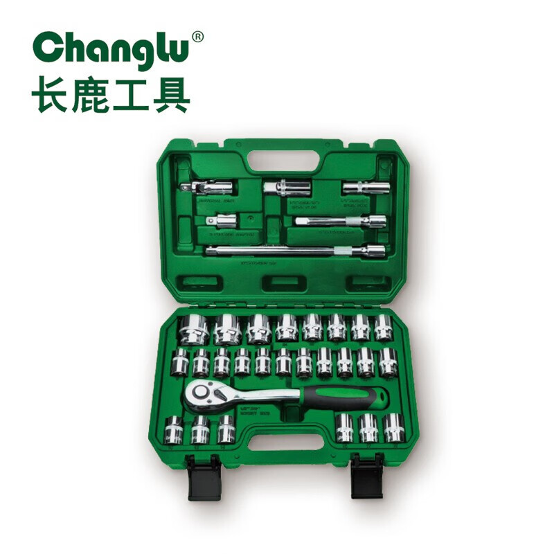 CHANGLU/长鹿 T系列32PCS镜面套筒组套 106732