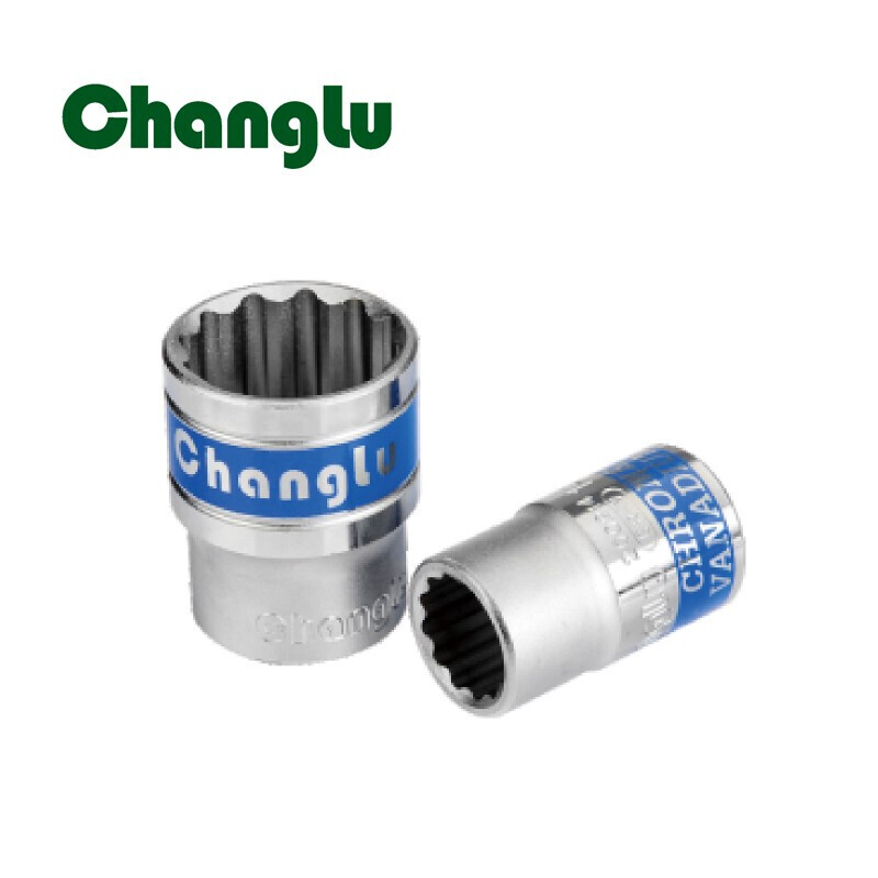 CHANGLU/长鹿 12.5mm系列蓝带12角公制套筒(Cr-V)18mm 200218