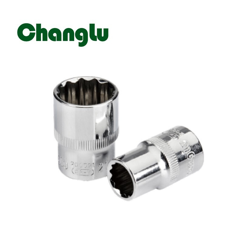 CHANGLU/长鹿 12.5mm系列镜面12角套筒(Cr-V)12mm 200512