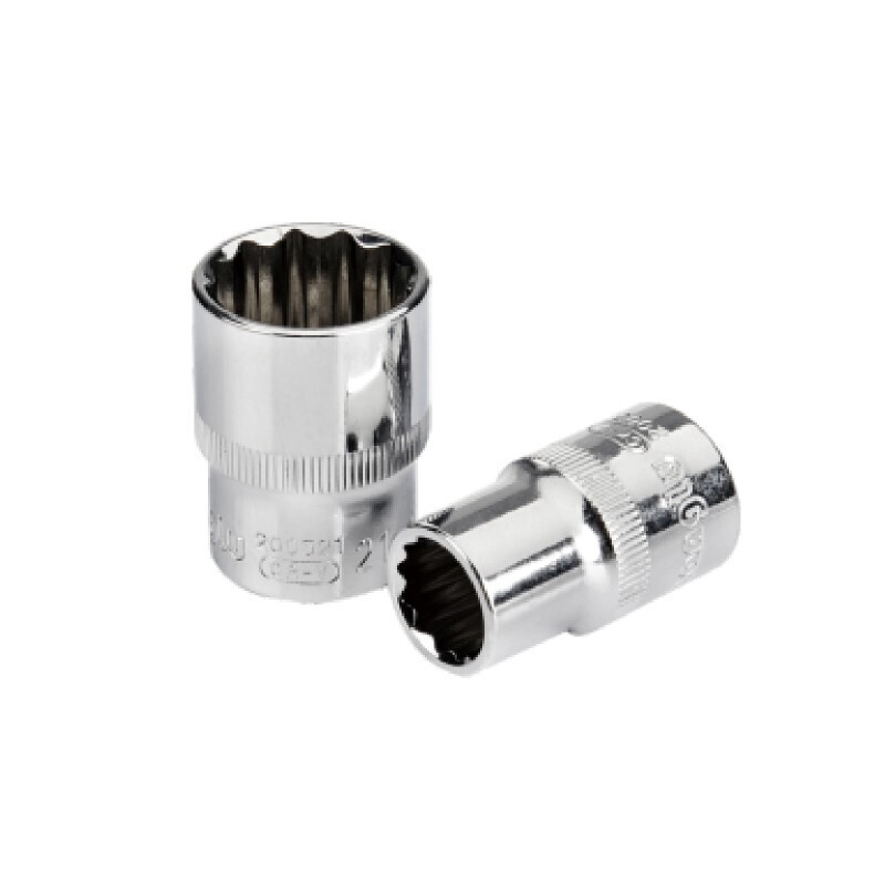 CHANGLU/长鹿 12.5mm系列镜面12角套筒(Cr-V)30mm 200530