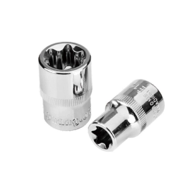 CHANGLU/长鹿 12.5mm系列镜面E型套筒(Cr-V)E14mm 200814