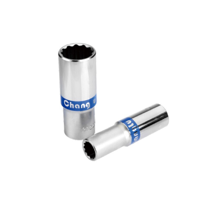 CHANGLU/长鹿 12.5mm系列蓝带加长12角公制套筒(Cr-V)32mm 201132