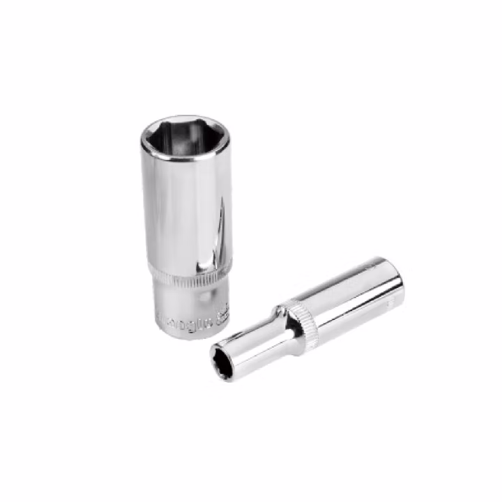 CHANGLU/长鹿 12.5mm系列镜面加长6角公制套筒(Cr-V)8mm 201308