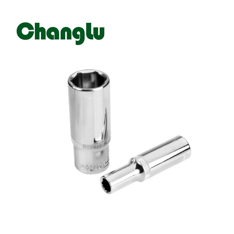 CHANGLU/长鹿 12.5mm系列镜面加长6角公制套筒(Cr-V)16mm 201316