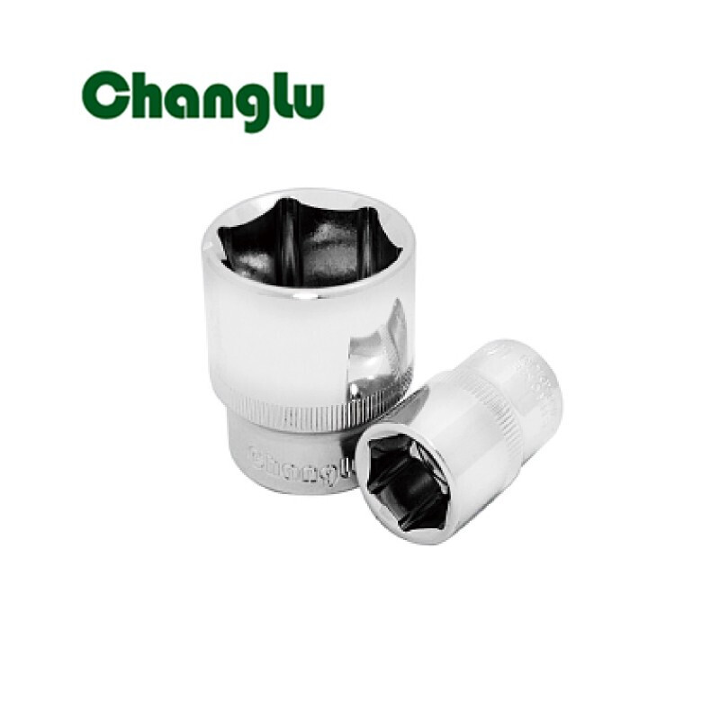 CHANGLU/长鹿 12.5mm系列镜面6角英制套筒（Cr-V）1