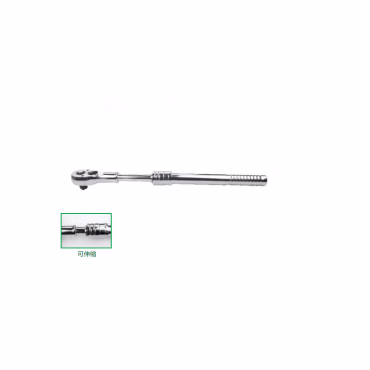 CHANGLU/长鹿 镜面尖尾棘轮扳手19mmx22mm 304007