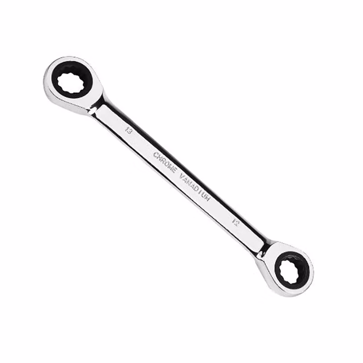 CHANGLU/长鹿 镜面双头梅花棘轮扳手16-18mm 400416