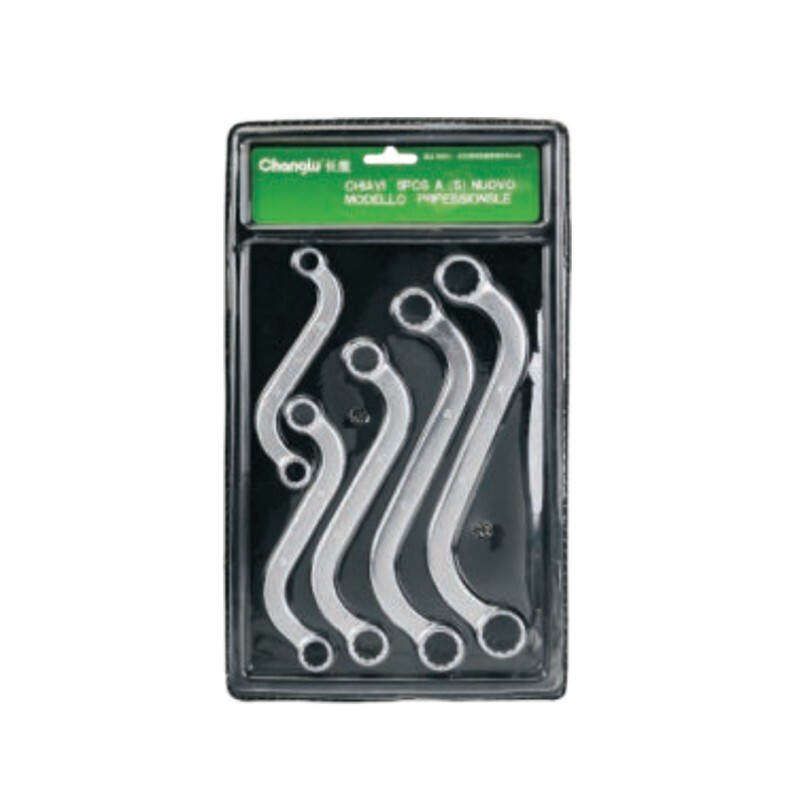 CHANGLU/长鹿 S型扳手组套(Cr-V)5PCS 400802