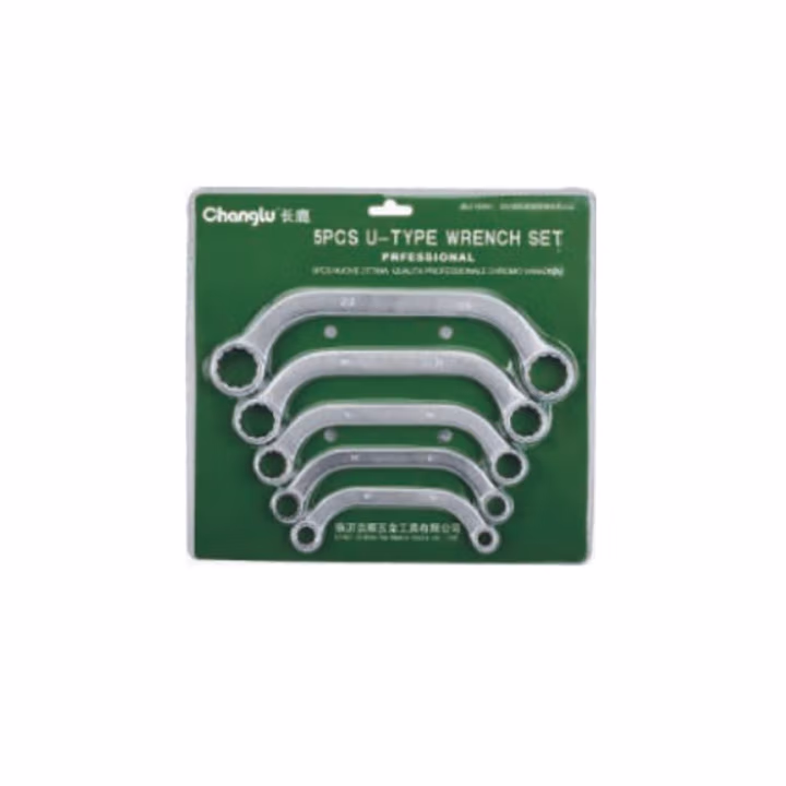 CHANGLU/长鹿 U型扳手组套(Cr-V)5PCS 400803