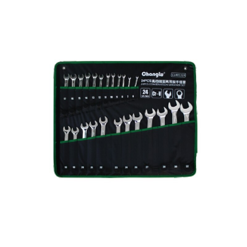 CHANGLU/长鹿 24PCS镜面两用扳手组套（Cr-V）(6-32mm) 401324