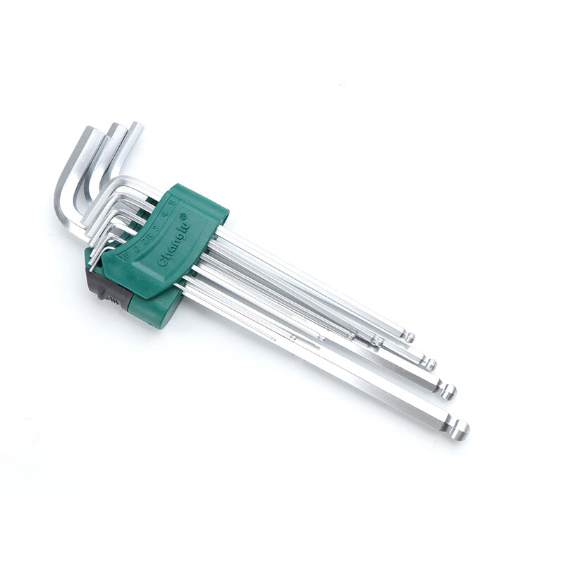 CHANGLU/长鹿 9PCS雾面球形内六角扳手(加长) 401903