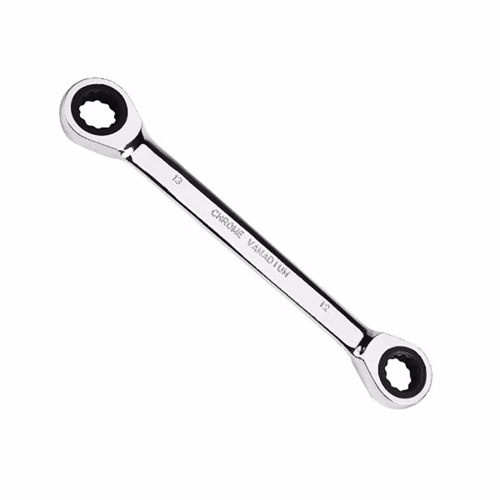 CHANGLU/长鹿 镜面双头梅花棘轮扳手8-10mm 402808