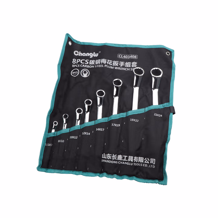 CHANGLU/长鹿 碳钢镜面梅花扳手组套12PCS 403412