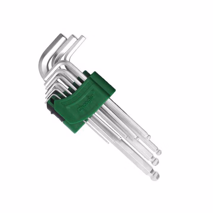 CHANGLU/长鹿 G17款9PCS雾面球形内六角扳手(中长) 406502