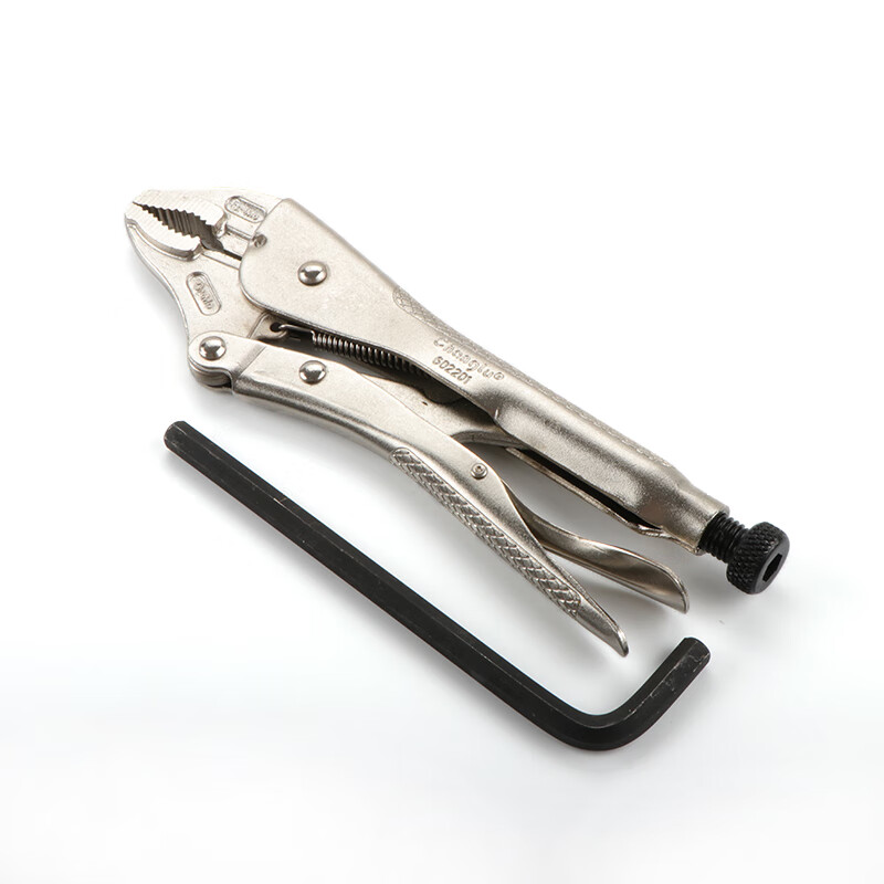 CHANGLU/长鹿 工业级压花柄大力钳10寸 602201