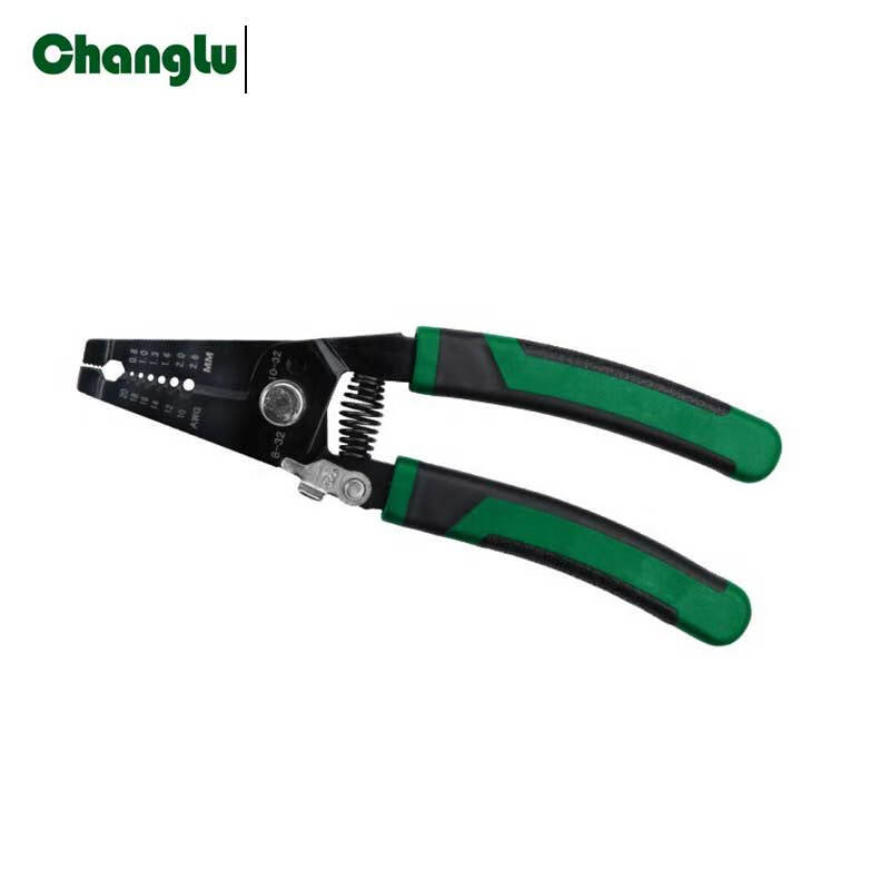 CHANGLU/长鹿 弯柄剥线钳7.5寸 609509