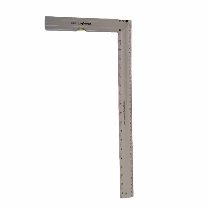 CHANGLU/长鹿 铝合金带水泡角尺500mm 712750