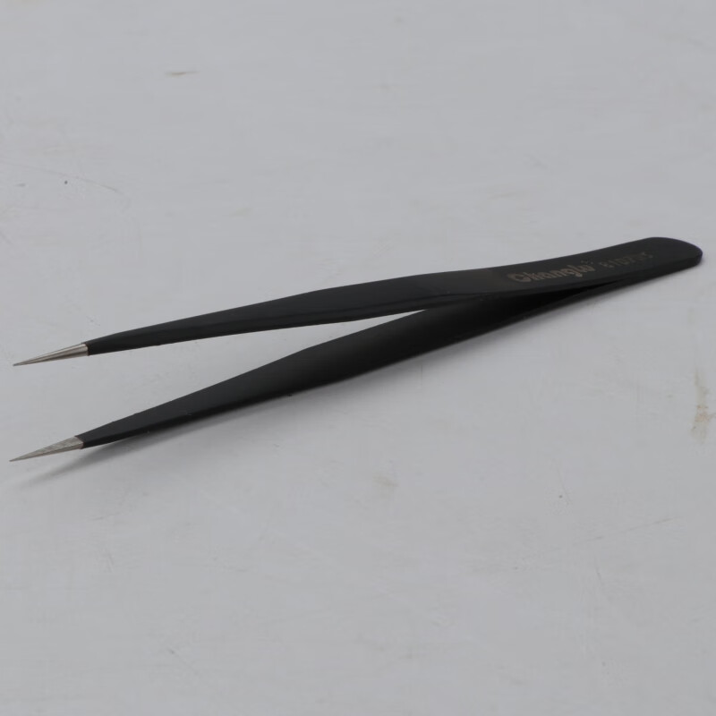 CHANGLU/长鹿 防静电不锈钢直尖头镊子 810703