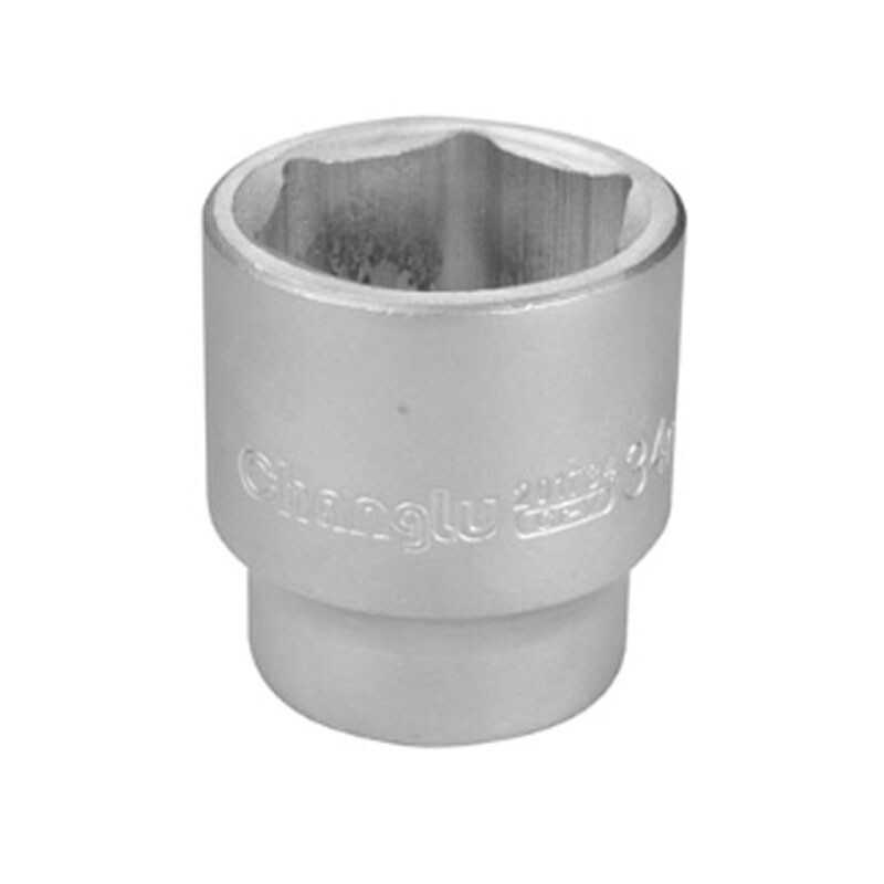 CHANGLU/长鹿 19mm系列雾面6角重型套筒55mm(3/4方) 201755