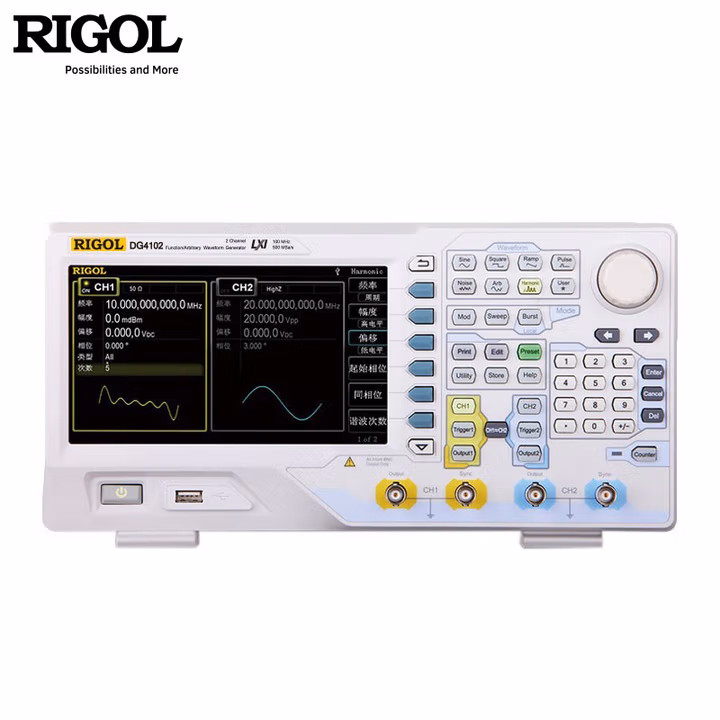 RIGOL/普源 100MHz任意波形发生器 DG4102
