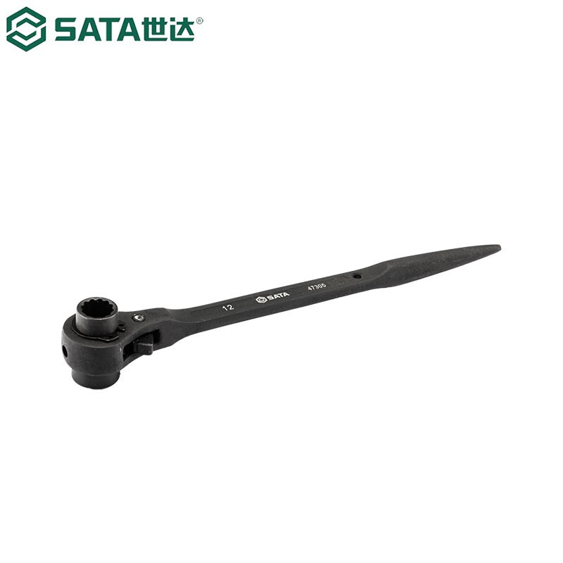 SATA/世达 双口尖尾棘轮扳手24x30MM 47322