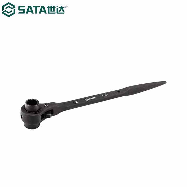 SATA/世达 双口尖尾棘轮扳手30x32MM 47324