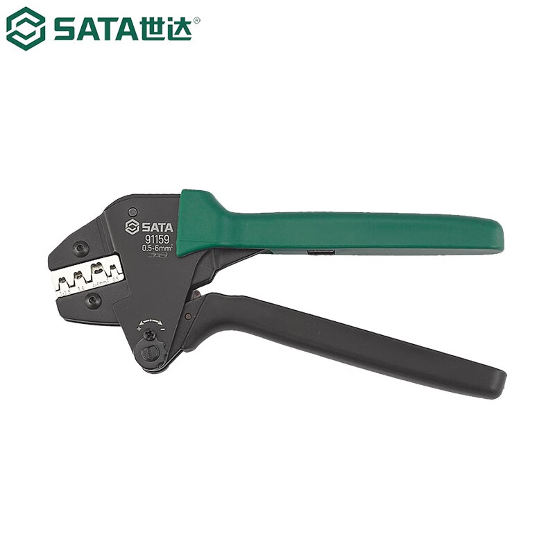 SATA/世达 省力型裸端子压接钳0.5-6MM² 91155