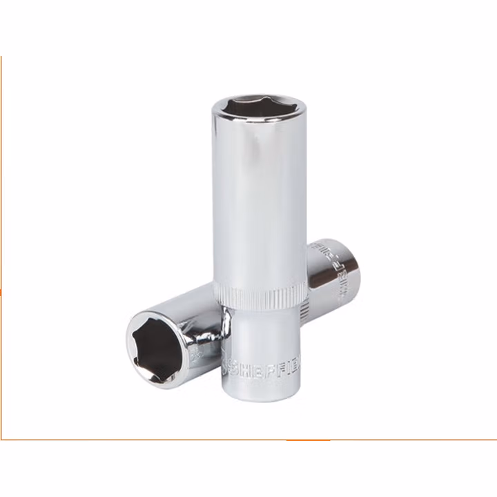 SHEFFIELD/钢盾 10mm系列公制6角长套筒15mm S010715