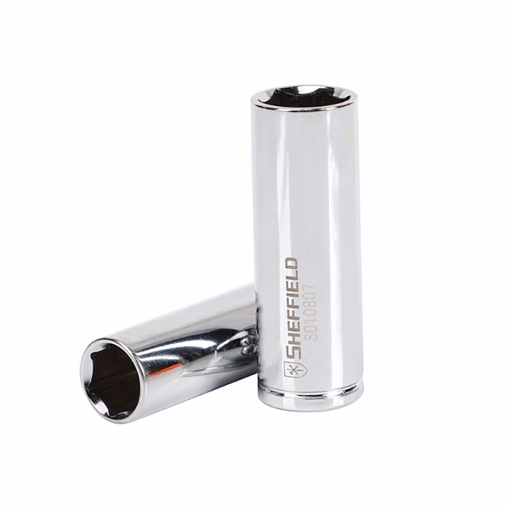 SHEFFIELD/钢盾 10mm系列英制6角长套筒7/8