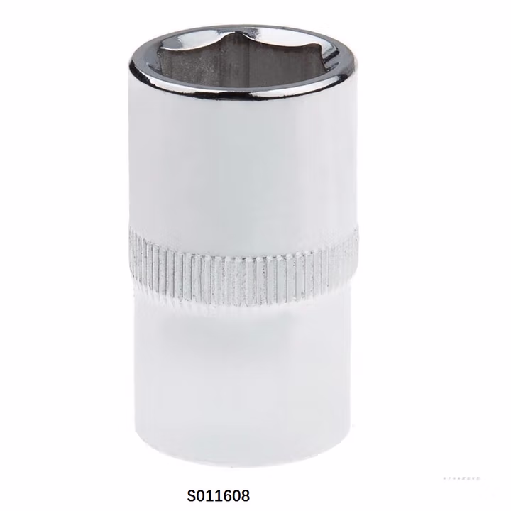 SHEFFIELD/钢盾 12.5mm系列公制6角标准套筒8mm S011608