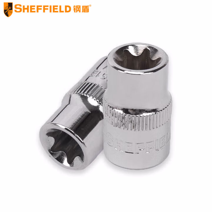 SHEFFIELD/钢盾 12.5mm系列英制12角标准套筒25/32