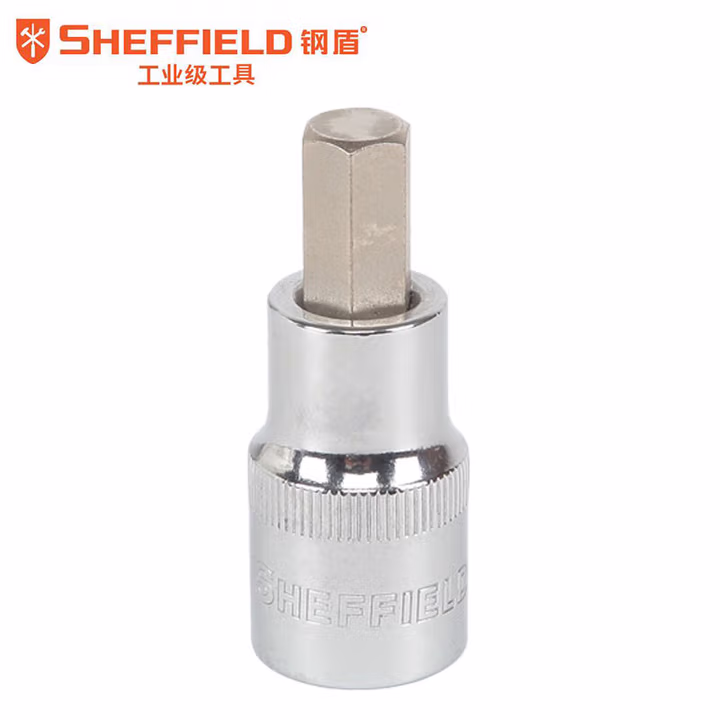 SHEFFIELD/钢盾 6.3mm系列公制6角旋具套筒H8 S013908