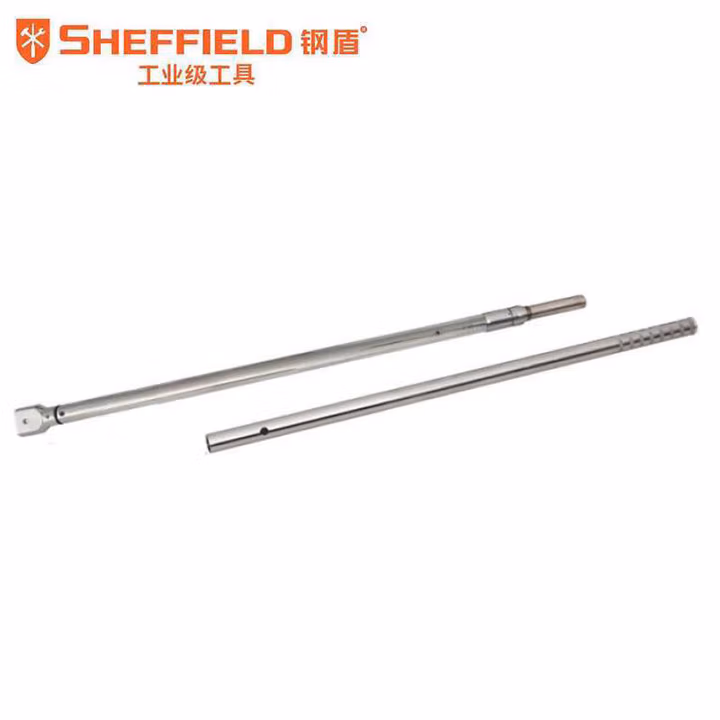 SHEFFIELD/钢盾 27×36全钢制工业级可调试换头扭力扳手400-2000N.m（配加长杆） S016686