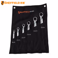 SHEFFIELD/钢盾 6件套公制精抛光双梅花扳手组套 S017601