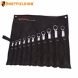 SHEFFIELD/钢盾 11件套公制精抛光双梅花扳手组套 S017602