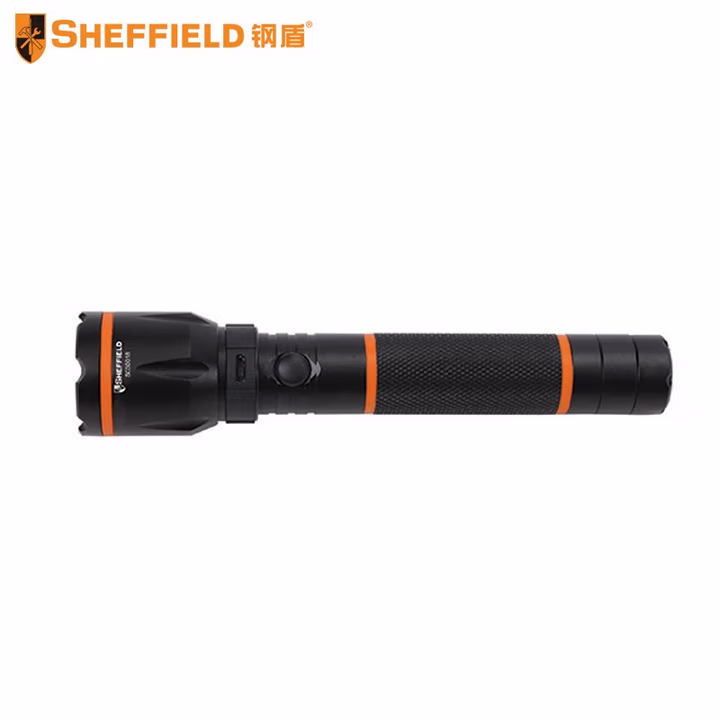 SHEFFIELD/钢盾 超亮铝合金充电手电筒 S030018