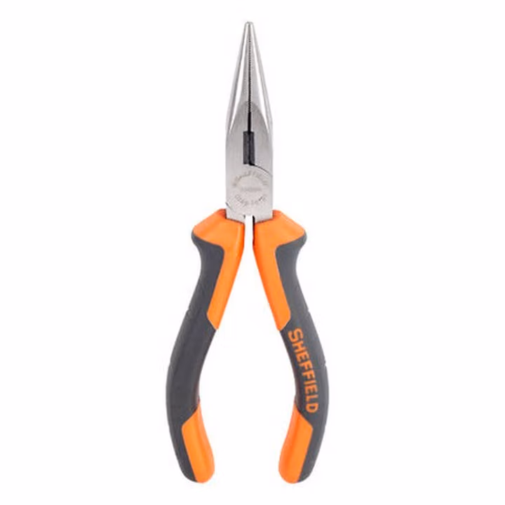 SHEFFIELD/钢盾 双色柄尖嘴钳6